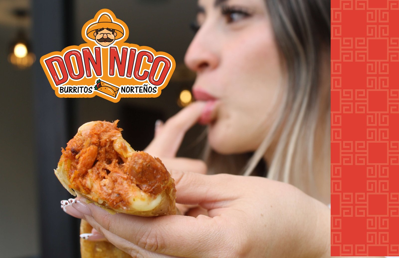 Promoción de burritos Don Nico